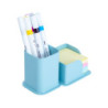 Porta Lápiz y Porta Notas Celeste Pastel SWORLD material-didactico