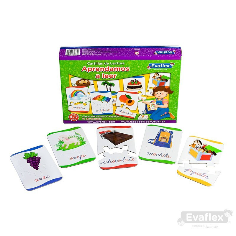 Cartillas de Lectura EVAFLEX material-didactico