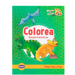 Libro Dinosaurios para Colorear DACTIC material-didactico