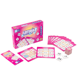 Lotería Sumas y Restas DACTIC material-didactico