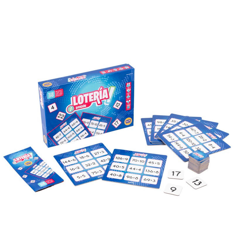 Lotería de Divisiones DACTIC material-didactico