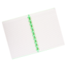 Cuaderno B5 c/ Pines Verde Agua Anillado SWORLD material-didactico