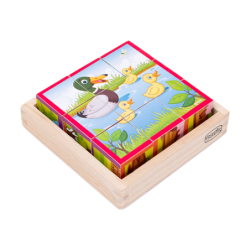 Puzzle Cubo Animales DACTIC material-didactico