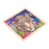 Puzzle Leopardo Madera 25 piezas DACTIC material-didactico