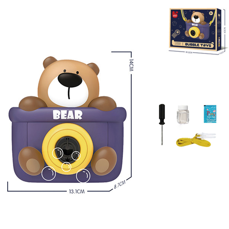 Máquina Foto Lanza Burbuja Oso TOYS material-didactico