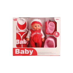 Muñeca con Accesorios y Sonido TOYS material-didactico