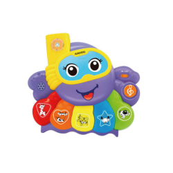 Teclado Pulpo c/ Luz y Sonido TOYS material-didactico