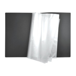Carpeta A4 60 Fundas Negro DATAZONE material-didactico