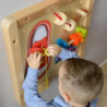 Tablero de Pared para Atar Cordones MASTERKIDZ material-didactico