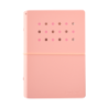 Agenda Pin A6 Rosado c/ 4 Anillos SWORLD material-didactico
