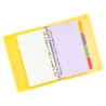 Agenda Pin A6 Amarillo c/ 4 Anillos SWORLD material-didactico