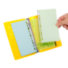 Agenda Pin A6 Amarillo c/ 4 Anillos SWORLD material-didactico