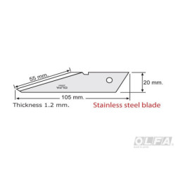 Repuesto Cortador Craft CK-2 2 unidades OLFA material-didactico