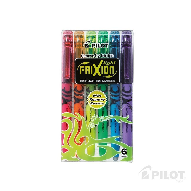 Destacador FRIXION LIGHT Set 6u Pilot PILOT material-didactico