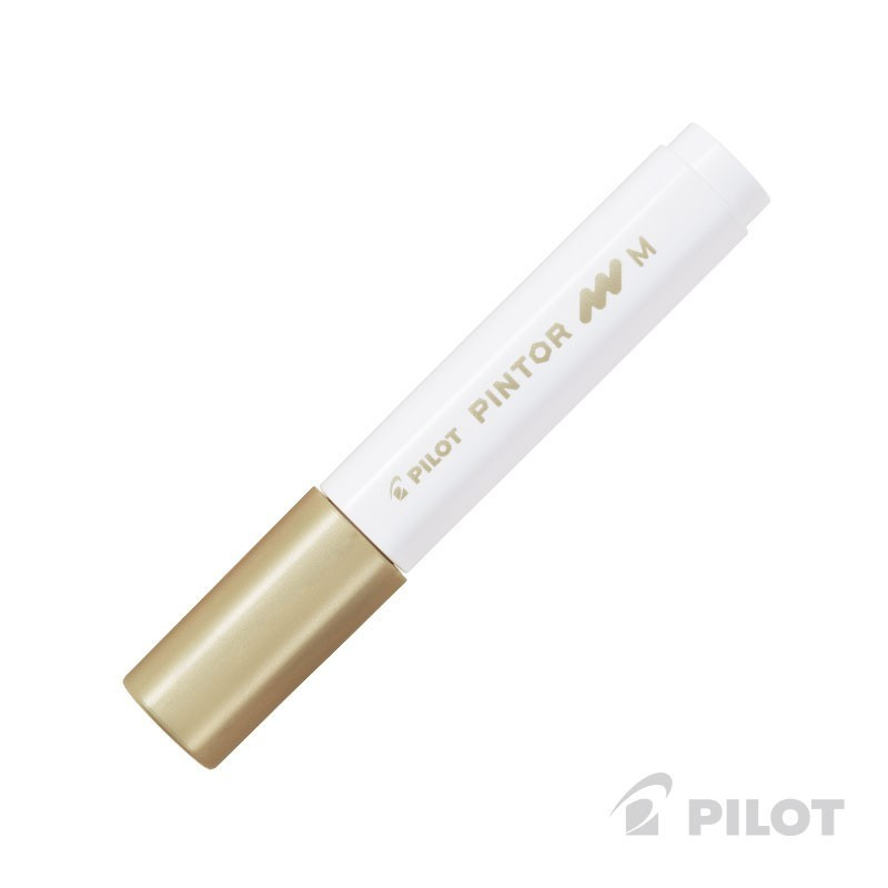 Marcador PINTOR Medio Dorado Pilot - Soy Didácticos