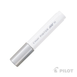 Marcador PINTOR Medio Plateado Pilot PILOT material-didactico