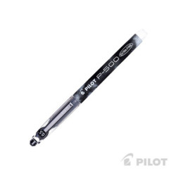 Lápiz Gel PILOT P-500 Punta Extra Fina 0.5 mm Negro PILOT material-...