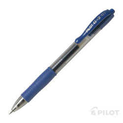 Lápiz Gel G-2 0.7 Azul PILOT PILOT material-didactico