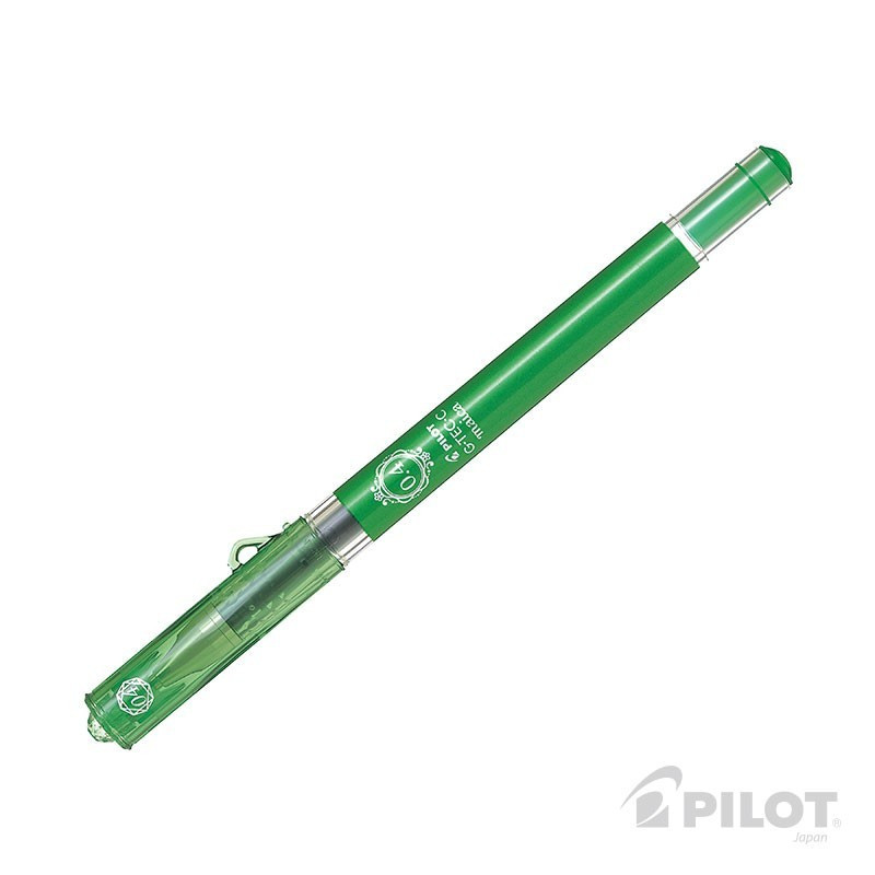 Lápiz Gel GTEC MAICA 0.4 Verde PILOT PILOT material-didactico