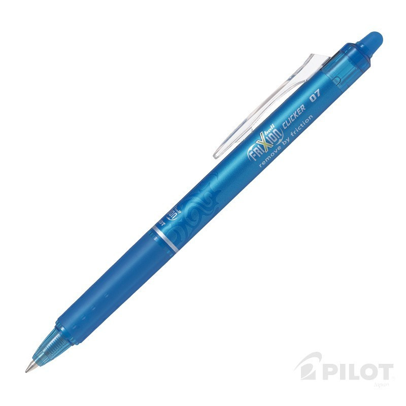 Lápiz Gel FRIXION CLICKER 0.7 Turquesa PILOT PILOT material-didactico
