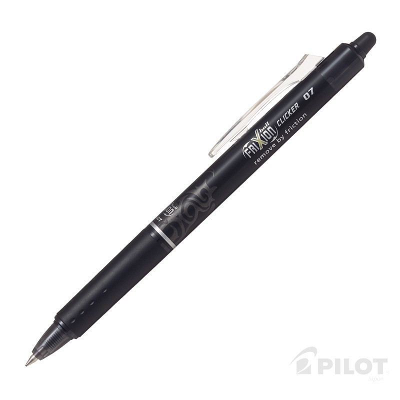 Lápiz Gel FRIXION CLICKER 0.7 Negro PILOT PILOT material-didactico