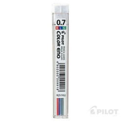 Minas Colores 0.7 Rojo-Azul-Verde PILOT PILOT material-didactico