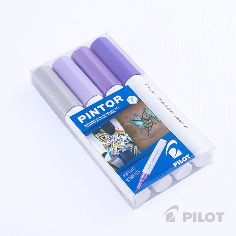 Set 4 Pintor Fino Surtido PILOT material-didactico