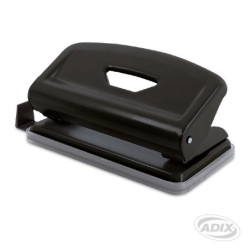 Perforadora Metálica Mediana Negro ADIX material-didactico