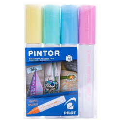 Set Pintor Medio 4 unidades - Amarillo, Verde Pastel, Azul Pastel, ...