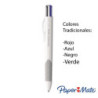 Bolígrafos INKJOY QUATRO COLORES 4 Tradicional PAPER MATE material-...