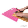 Plancha Salvacortes 45x30cm Rosa OLFA material-didactico