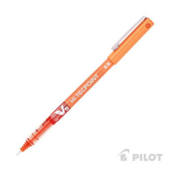 Lápiz Tinta HI-TECPOINT V5 Naranjo PILOT PILOT material-didactico