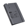 Agenda A6 Gris c/ Hoja de Repuesto SWORLD material-didactico