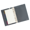 Agenda A6 Gris c/ Hoja de Repuesto SWORLD material-didactico