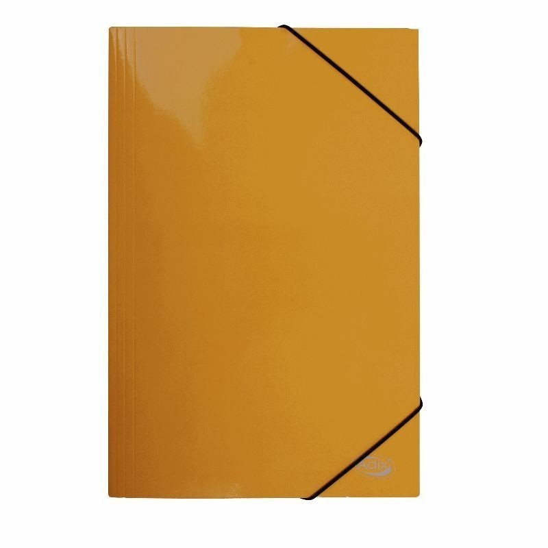 Carpeta Oficio Cartón c/Elástico Naranja PILOT material-didactico