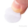 Velcro Adhesivo 3 Tamaños Blanco CREATIVE material-didactico