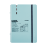 Agenda A6 Celeste c/ Hoja de Repuesto SWORLD material-didactico