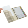 Agenda A6 Celeste c/ Hoja de Repuesto SWORLD material-didactico