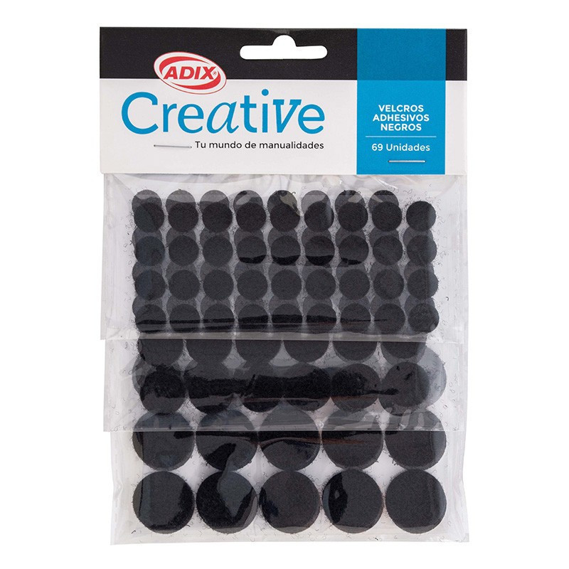 Velcro Adhesivo Negro - Soy Didácticos