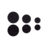 Velcro Adhesivo Negro CREATIVE material-didactico