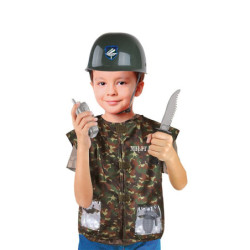 Disfraz niño Militar DACTIC material-didactico