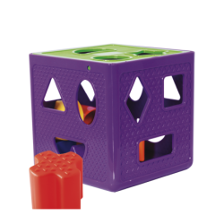 Cubo de Encaje Plástico DACTIC material-didactico