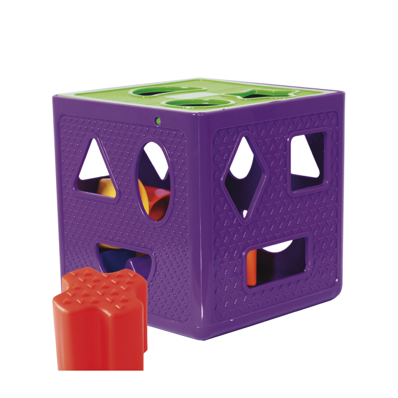 Cubo de Encaje Plástico DACTIC material-didactico