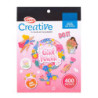 Block Sticker Power Girl CREATIVE material-didactico