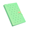 Agenda Pin A5 Verde c/ 6 Anillos SWORLD material-didactico