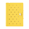 Agenda Pin A5 Amarillo c/ 6 Anillos SWORLD material-didactico