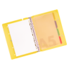 Agenda Pin A5 Amarillo c/ 6 Anillos SWORLD material-didactico