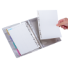 Agenda A5 Blanco c/Hoja de Repuesto SWORLD material-didactico