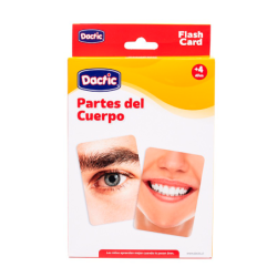 Lámina Partes del Cuerpo DACTIC material-didactico