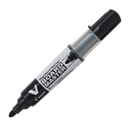 Set 12 un.Marcador Pizarra V Board Master Negro PILOT material-dida...